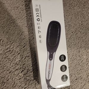 Hair straighten brush